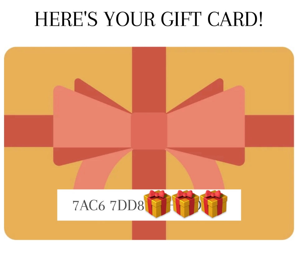 GIFT CARDS